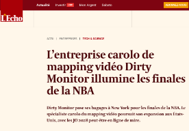 Dirty Monitor illumine les finales de la NBA 