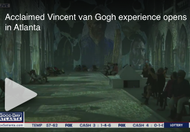 Applaudie, l'Experience Vincent Van Gogh ouvre à Atlanta