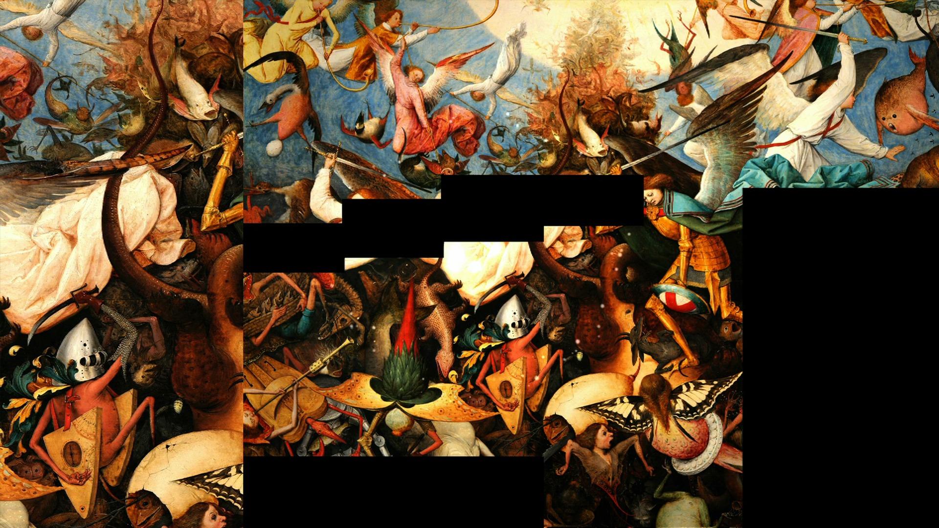 Bruegel - La Chute des Anges Rebelles